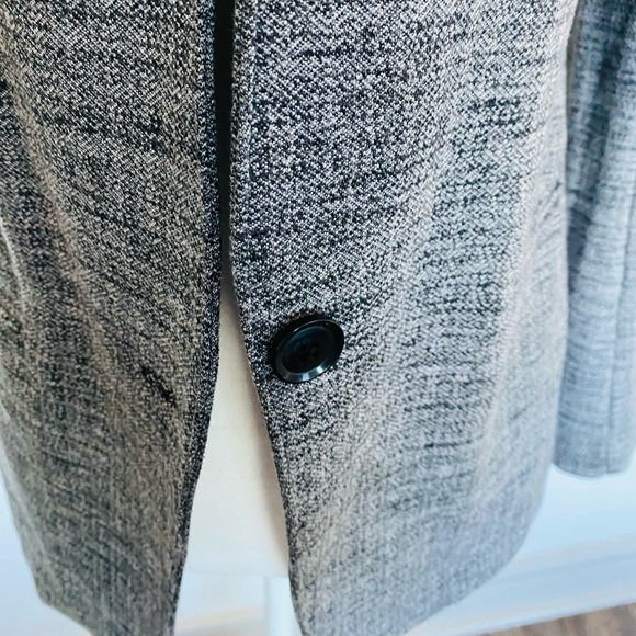 Banana Republic Single Button Blazer Charcoal Gray Size Small - Picture 9 of 9